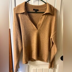 J Crew Alpaca Marino Wool-Blend V-neck Sweater size S